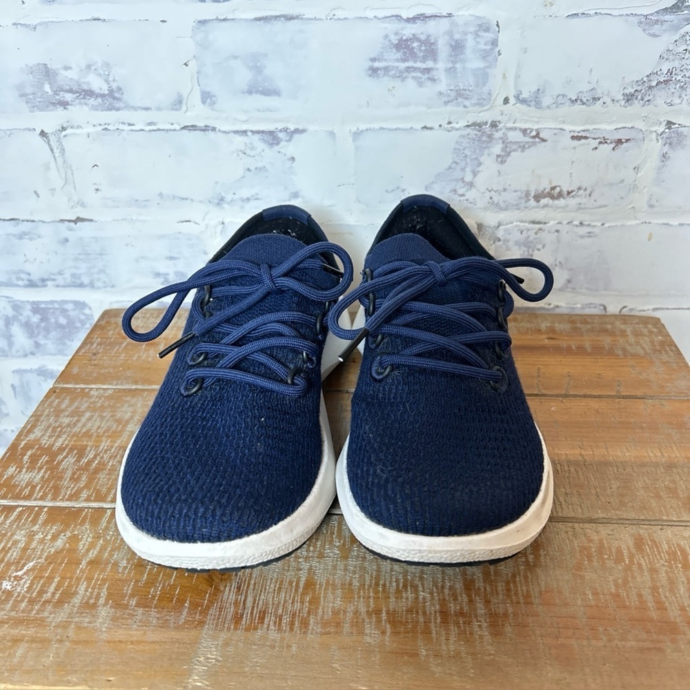 Allbirds Tree Dasher TD2 Women's SZ 7.5 Running Shoes Navy Blue Breathable Knit - Picture 3 of 11